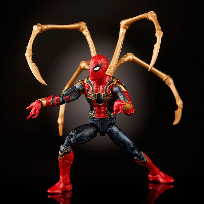 Marvel Legends 80 Anniversary Iron Spider & Iron Man set figures product photo