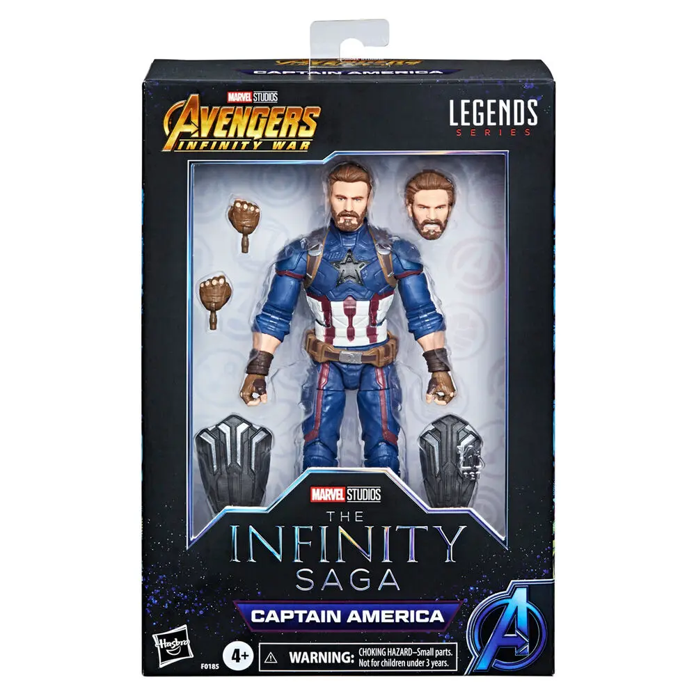 The Infinity Saga Marvel Legends Action Figure Captain America (Avengers: Infinity War) 15 cm product photo