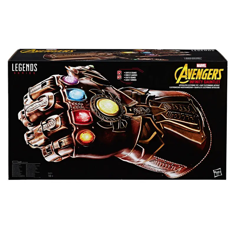 Marvel Legends Avengers electronic Infinity gauntlet product photo