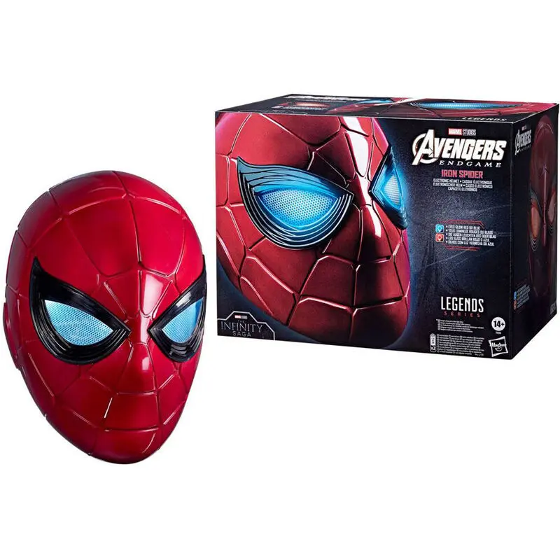 Avengers: Endgame Marvel Legends Series Electronic Helmet Iron Spider product photo