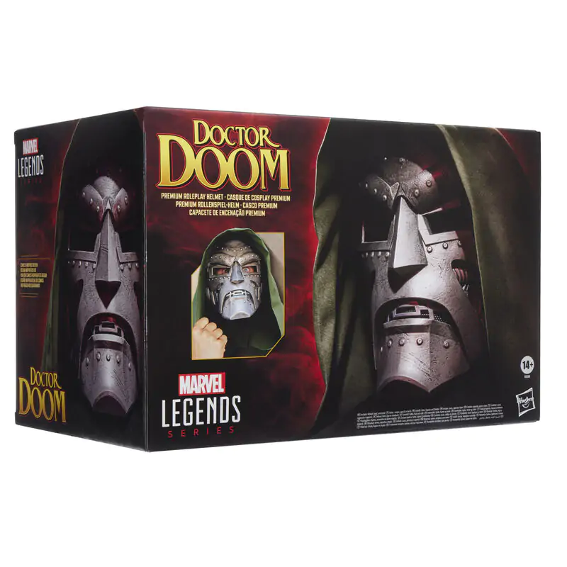 Marvel Legends Doctor Doom premium roleplay helmet product photo