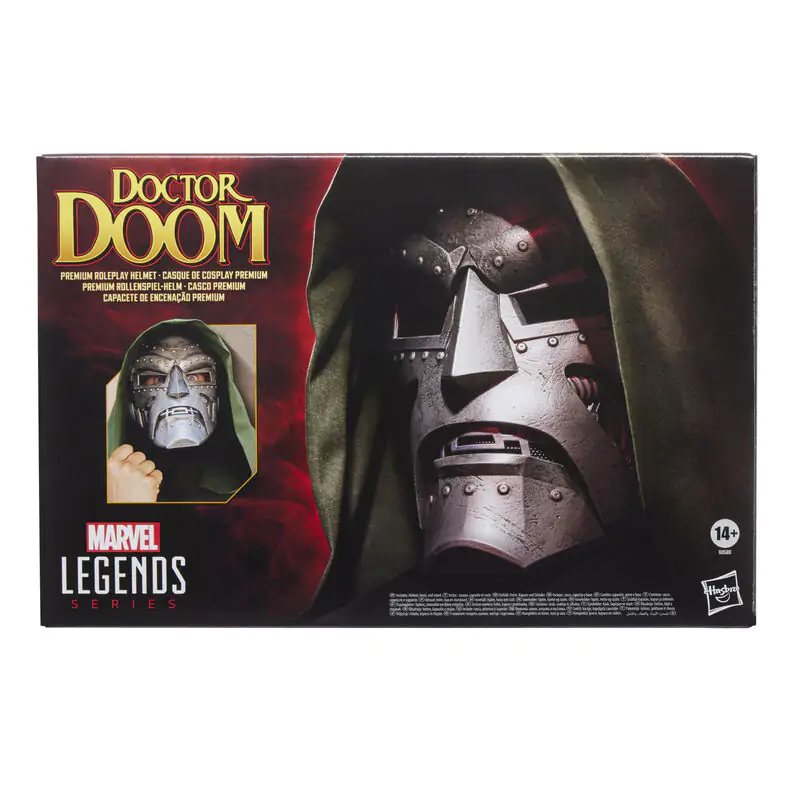 Marvel Legends Doctor Doom premium roleplay helmet product photo