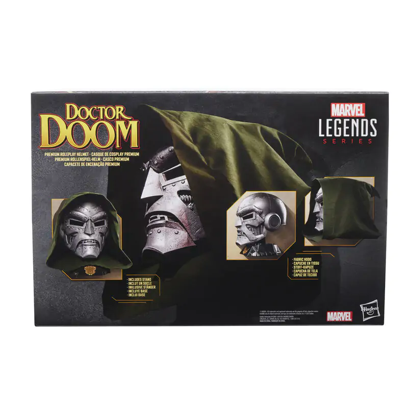 Marvel Legends Doctor Doom premium roleplay helmet product photo