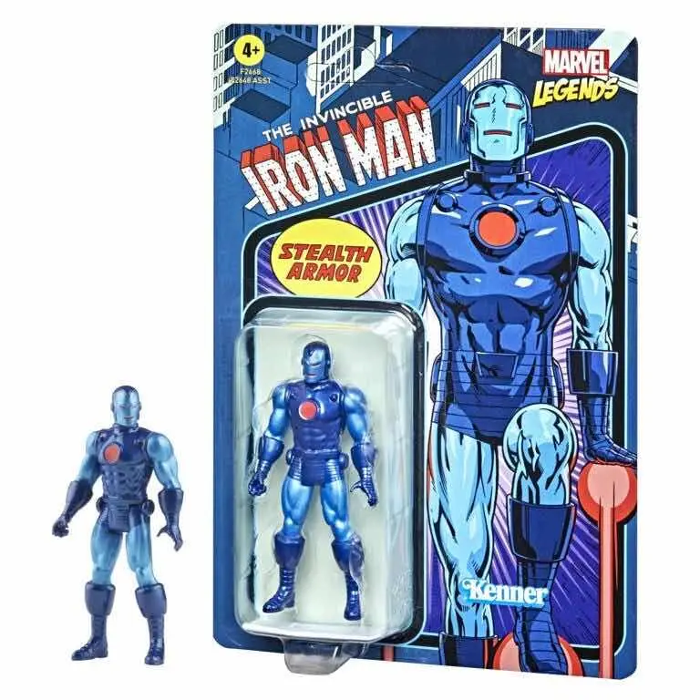 Marvel Legends Iron Man Stealth Armor figure 9cm product photo