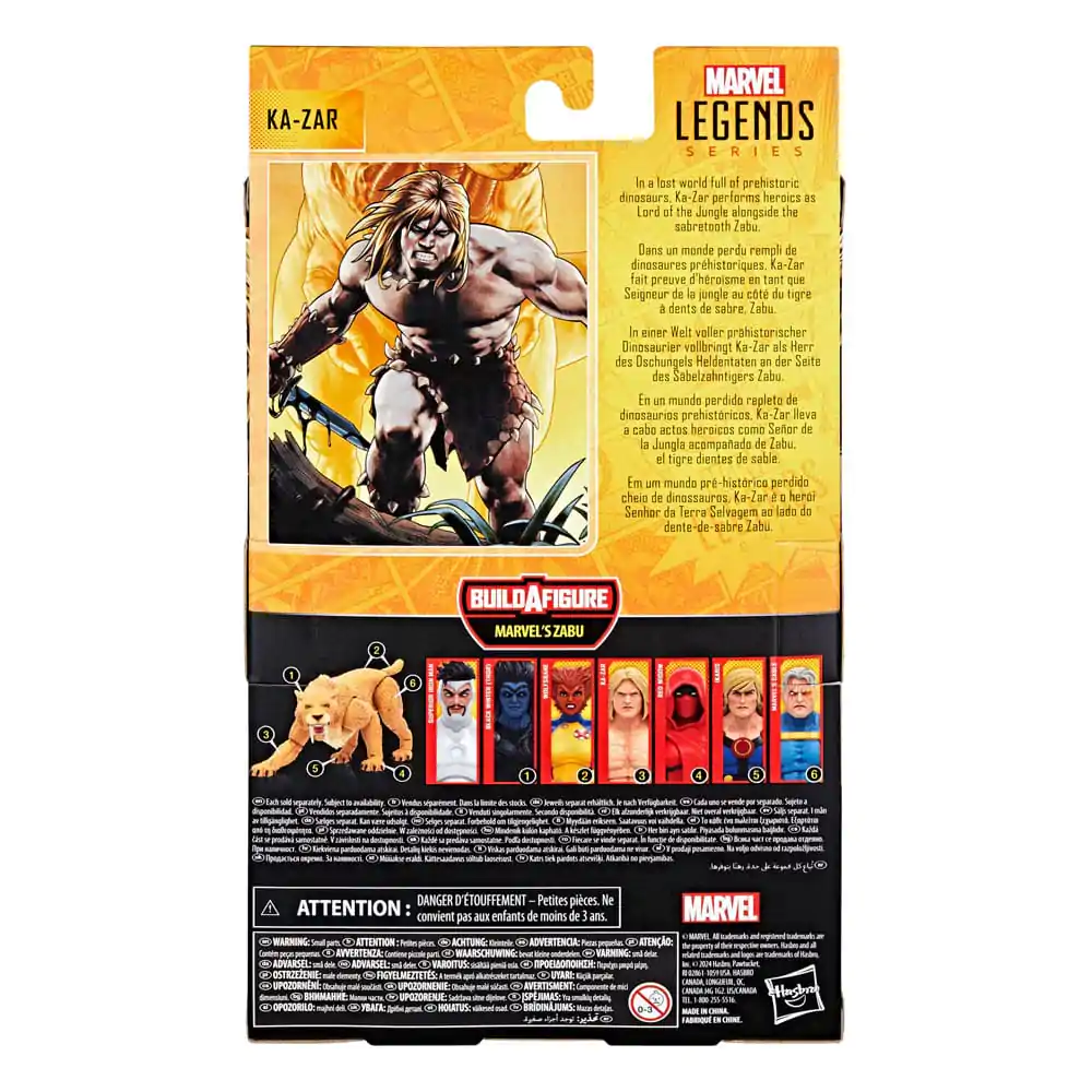 Marvel Legends Action Figure Ka-Zar (BAF: Marvel's Zabu) 15 cm product photo