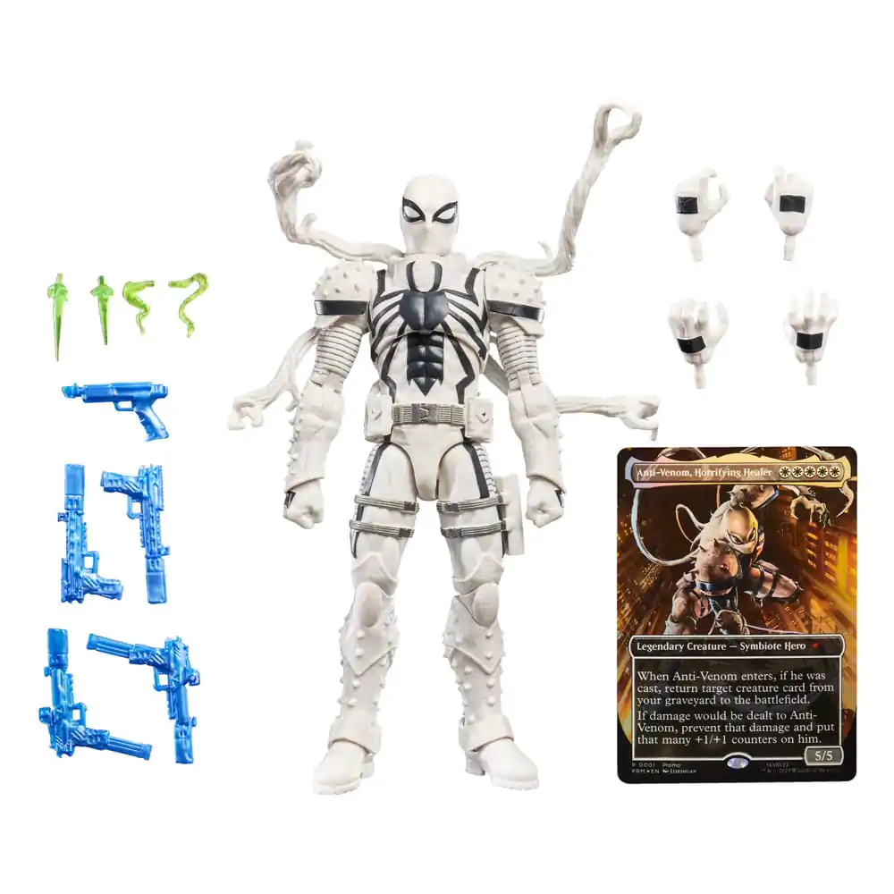 Marvel Legends Magic: The Gathering Action Figure Agent Anti-Venom (plus Exclusive Foil Card) 15 cm product photo
