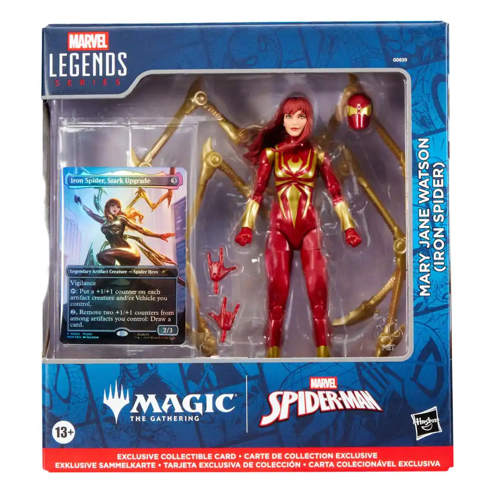Marvel Legends Magic: The Gathering Action Figure Mary Jane Watson (Iron Spider) (plus Exclusive Foil Card) 15 cm product photo