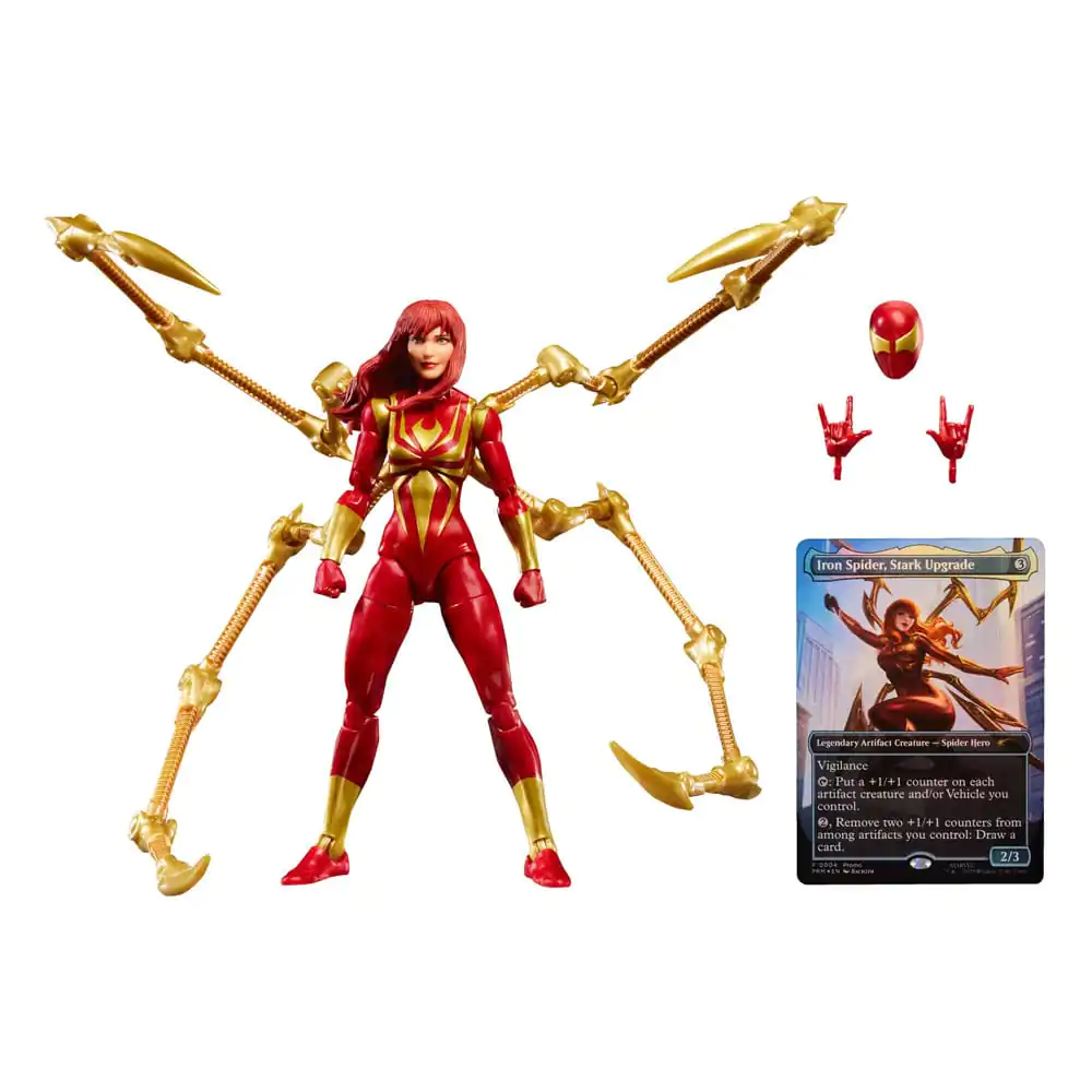 Marvel Legends Magic: The Gathering Action Figure Mary Jane Watson (Iron Spider) (plus Exclusive Foil Card) 15 cm product photo