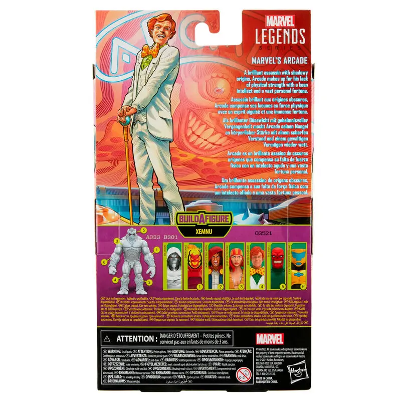 Marvel Legends Marvel Super Villains Arcade figure 15cm product photo