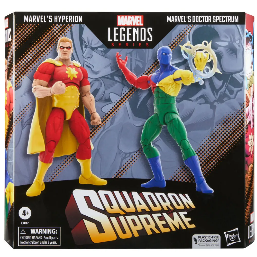 Squadron Supreme Marvel Legends Action Figure 2-Pack Marvel's Hyperion &amp; Marvel's Doctor Spectrum 15 cm product photo