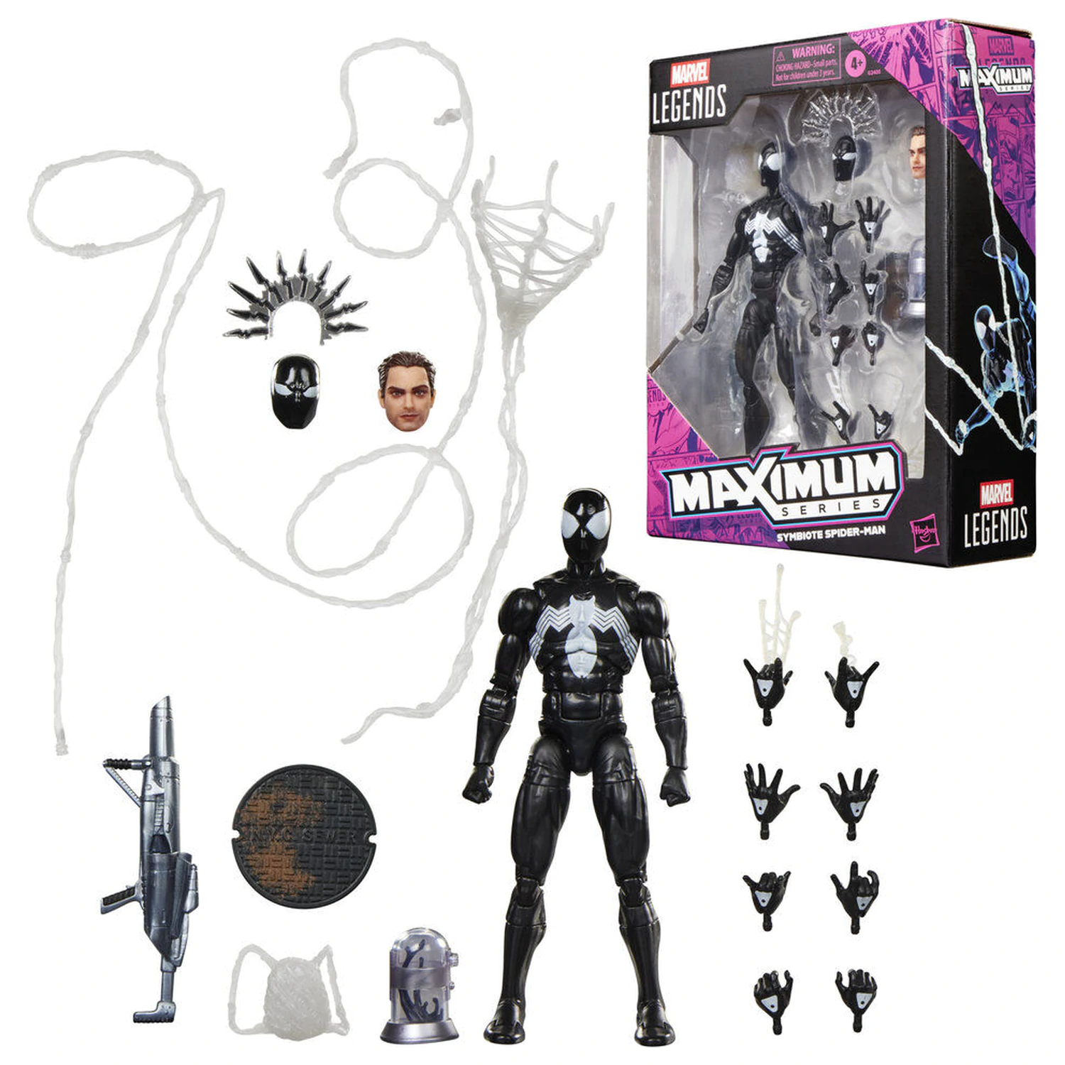 Marvel Legends Maximum Series Symbiote Spider-man Marvel figure 15cm product photo
