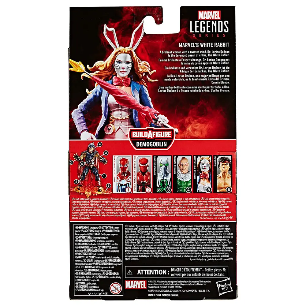 Marvel Legends Series Action Figure 2020 Marvel's White Rabbit (Spider-Man Comics) 15 cm product photo