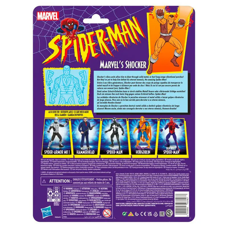Spider-Man Marvel Legends Series Action Figure 2022 Marvel's Shocker 15 cm product photo