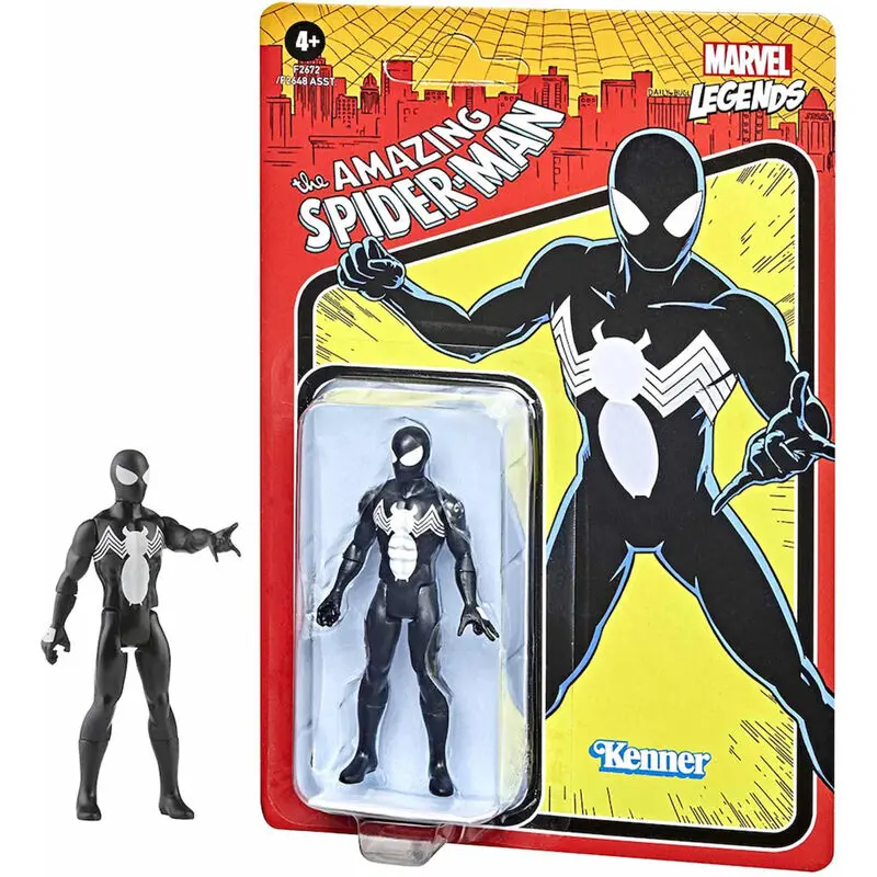 Marvel Legends Retro Collection Action Figure 2022 Symbiote Spider-Man 10 cm termékfotó