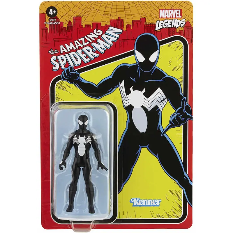 Marvel Legends Retro Collection Action Figure 2022 Symbiote Spider-Man 10 cm termékfotó