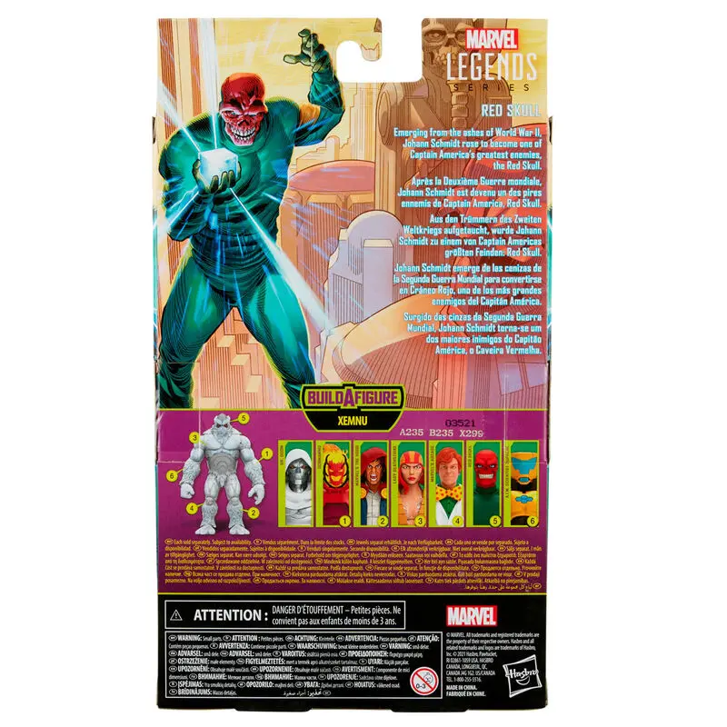 Marvel Legends Red Skull figure 15cm product photo