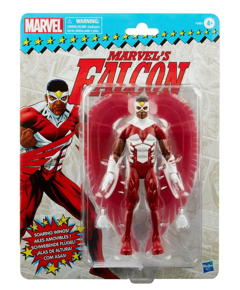 Marvel Legends Retro Collection Action Figure 2022 Marvel's Falcon 15 cm termékfotó