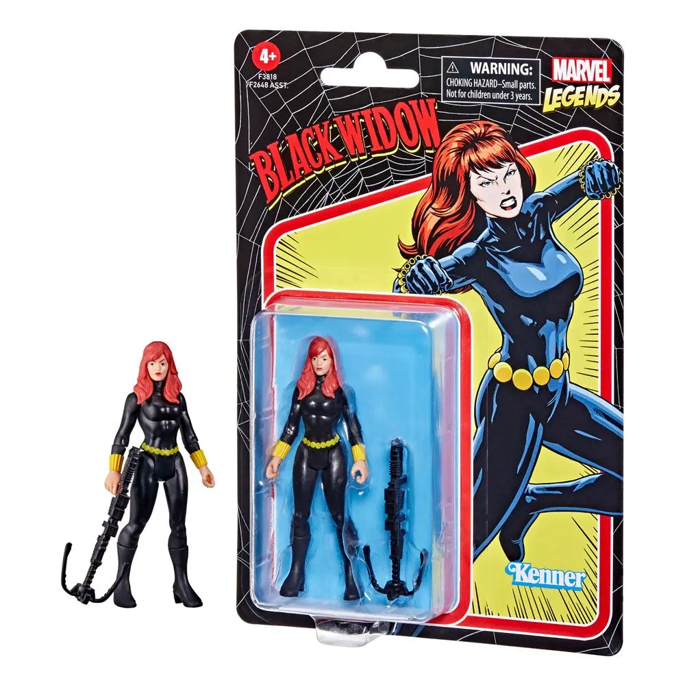 Marvel Legends Retro Collection Action Figure 2022 Black Widow 10 cm product photo