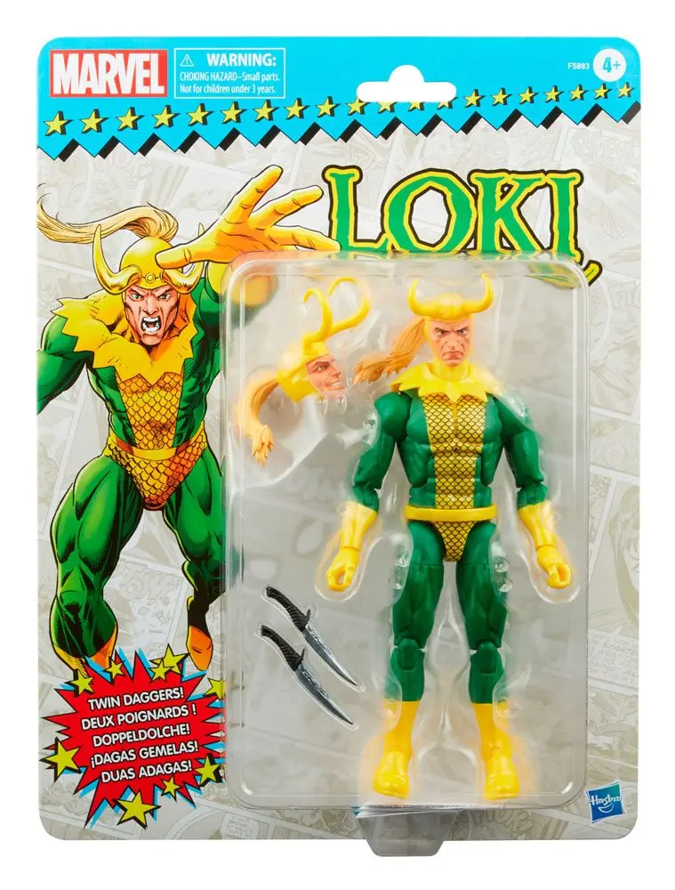 Marvel Legends Retro Collection Action Figure 2022 Loki 15 cm product photo