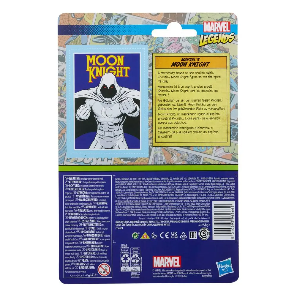 Marvel Legends Retro Collection Action Figure 2022 Marvel's Moon Knight 10 cm product photo