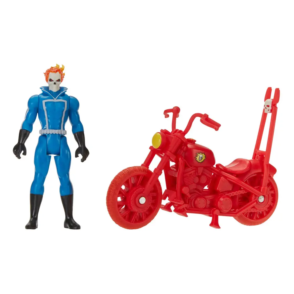 Marvel Legends Retro Collection Action Figure with Vehicle Ghost Rider 10 cm product photo