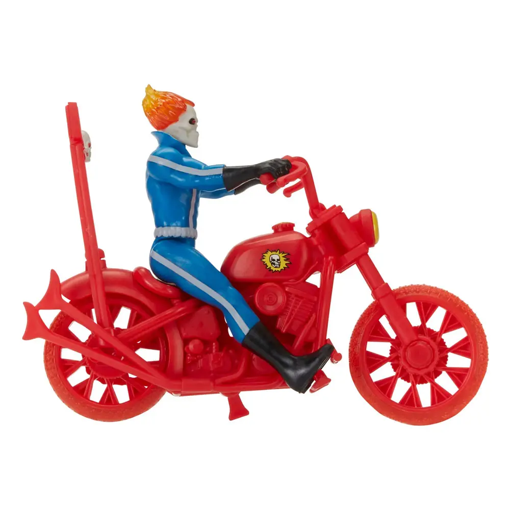 Marvel Legends Retro Collection Action Figure with Vehicle Ghost Rider 10 cm product photo