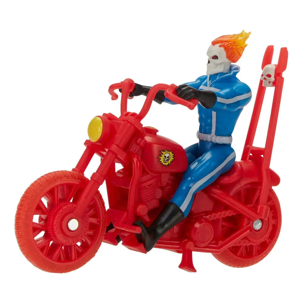 Marvel Legends Retro Collection Action Figure with Vehicle Ghost Rider 10 cm product photo