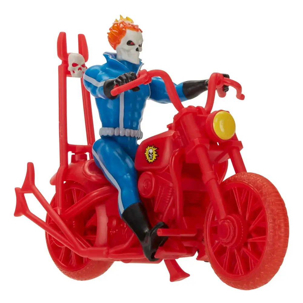 Marvel Legends Retro Collection Action Figure with Vehicle Ghost Rider 10 cm product photo
