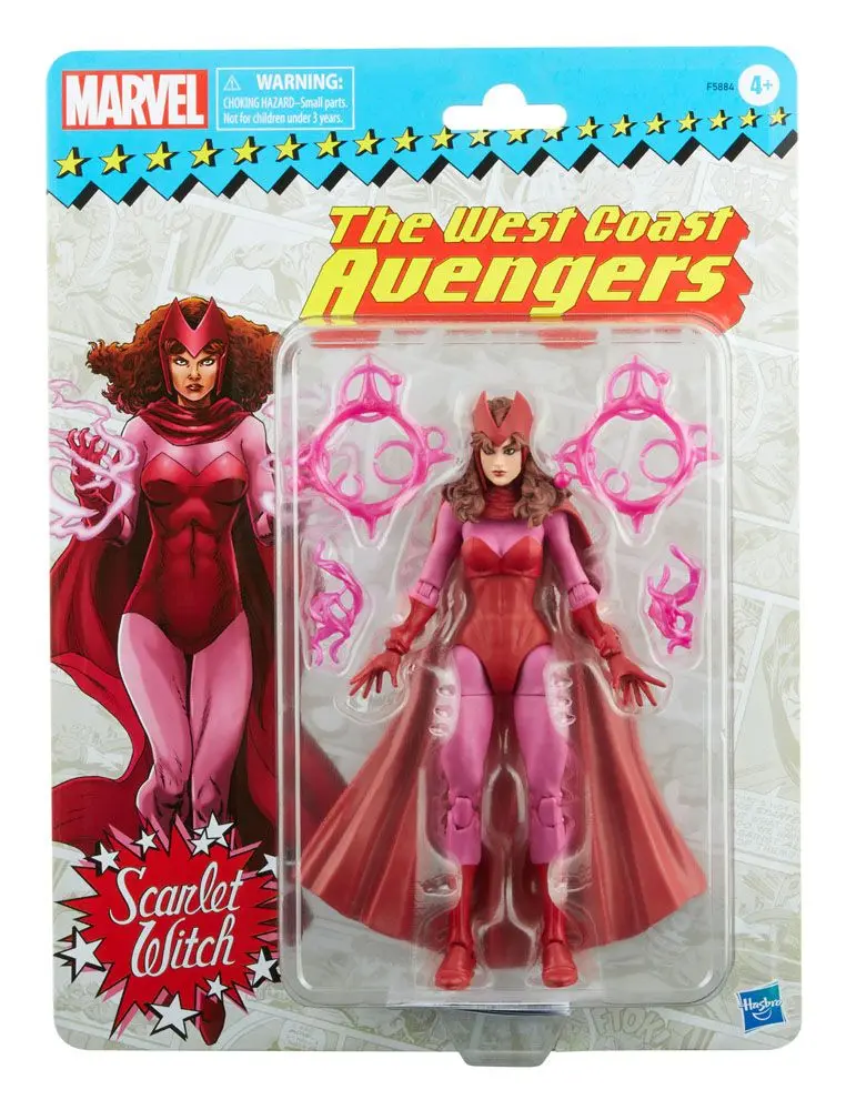 Marvel Legends Retro Collection Series Action Figure 2022 Scarlet Witch (West Coast Avengers) 15 cm termékfotó