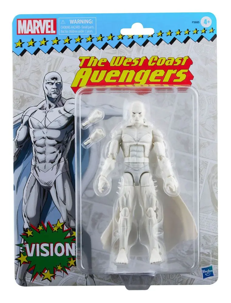 Marvel Legends Retro Collection Series Action Figure 2022 Vision (The West Coast Avengers) 15 cm product photo
