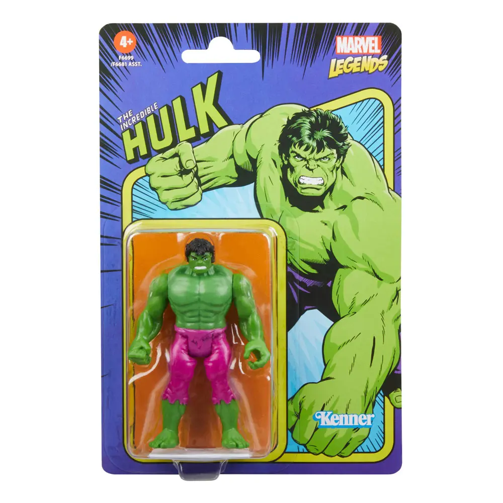Marvel Legends Retro Collection Action Figure The Incredible Hulk 10 cm product photo