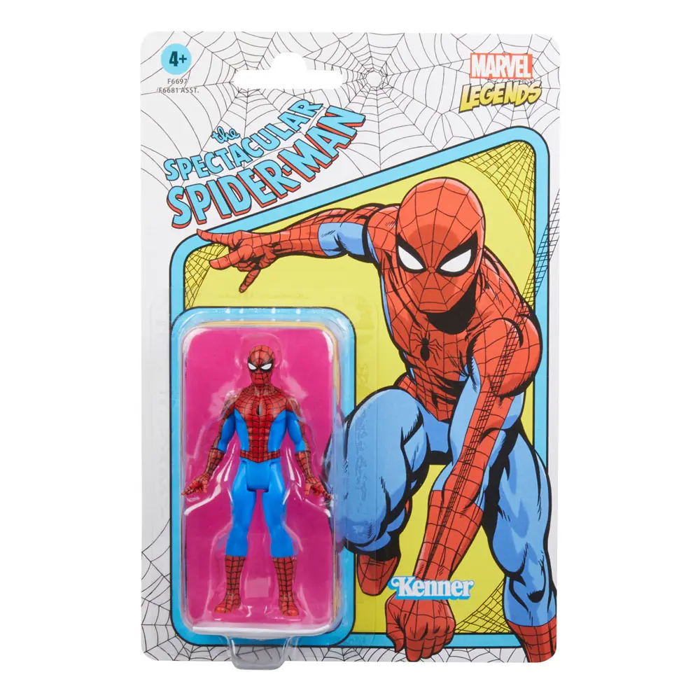 Marvel Legends Retro Collection Action Figure the Spectacular Spider-Man 10 cm termékfotó