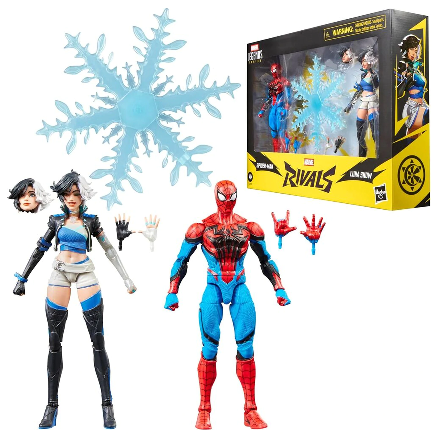 Marvel Legends Rivals Spider-Man & Luna Snow figure 15cm product photo