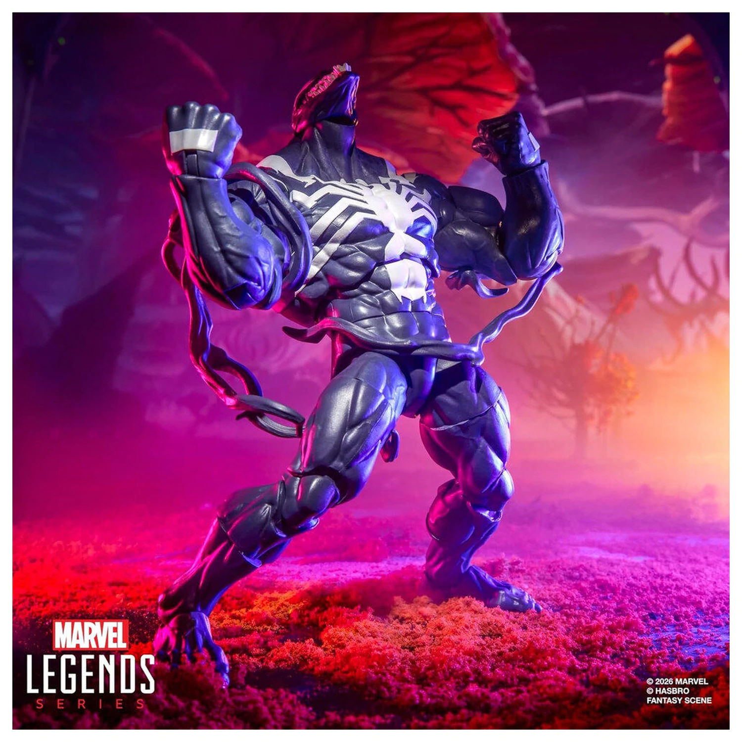Marvel Legends Rivals Venom & Jeff the Land Shark figure 15cm product photo
