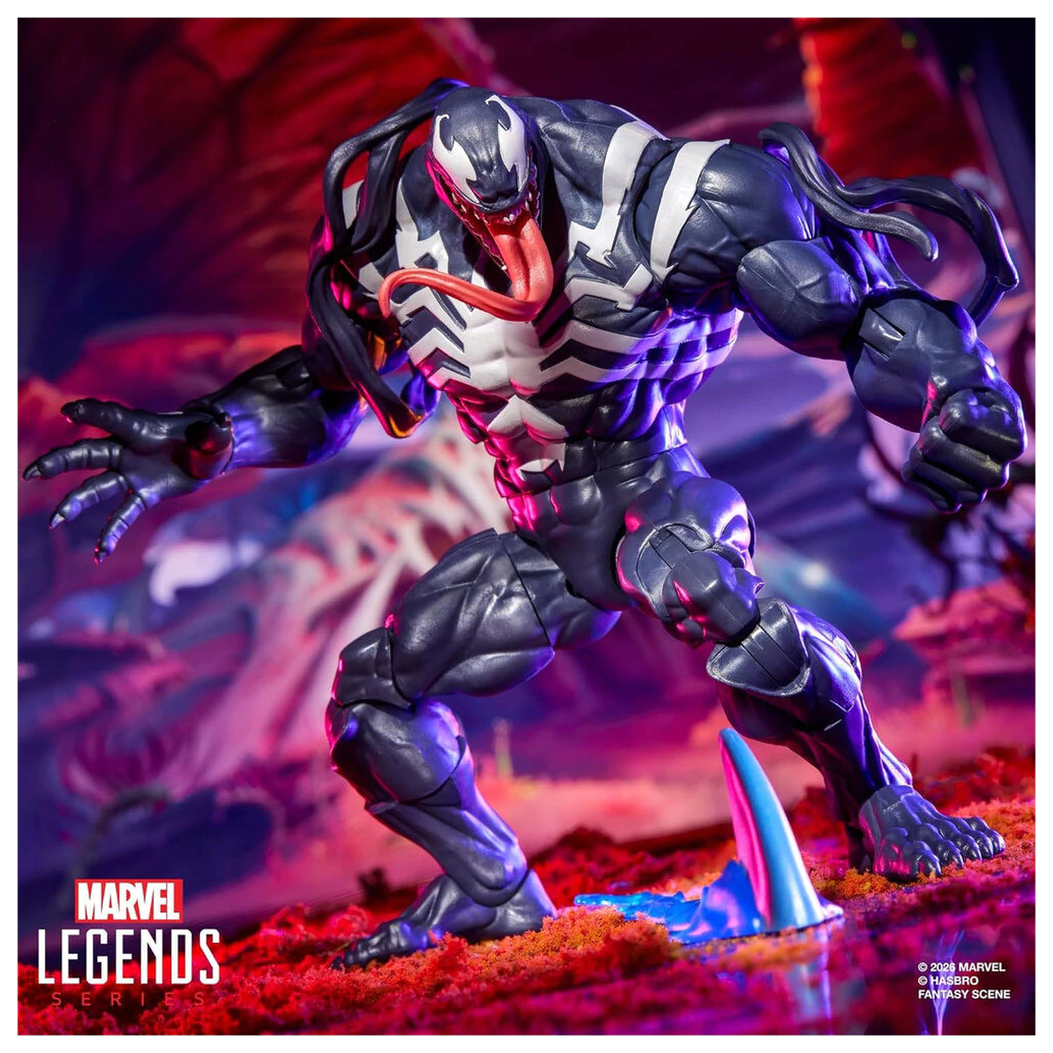 Marvel Legends Rivals Venom & Jeff the Land Shark figure 15cm product photo