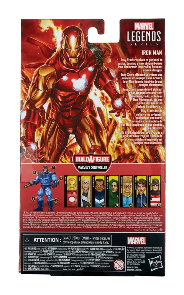 Marvel Legends Series Action Figure 2022 Iron Man 15 cm termékfotó