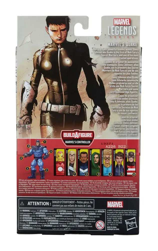 Marvel Legends Series Action Figure 2022 Marvel's Controller BAF #5: Marvel's Quake 15 cm product photo