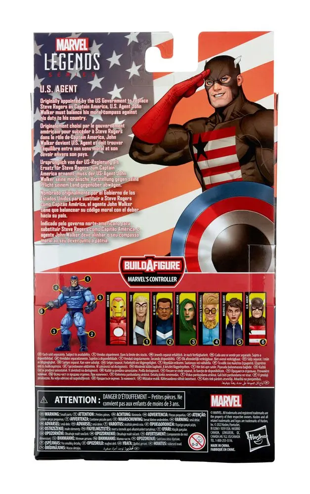 Marvel Legends Series Action Figure 2022 Marvel's Controller BAF #6: U.S. Agent 15 cm product photo
