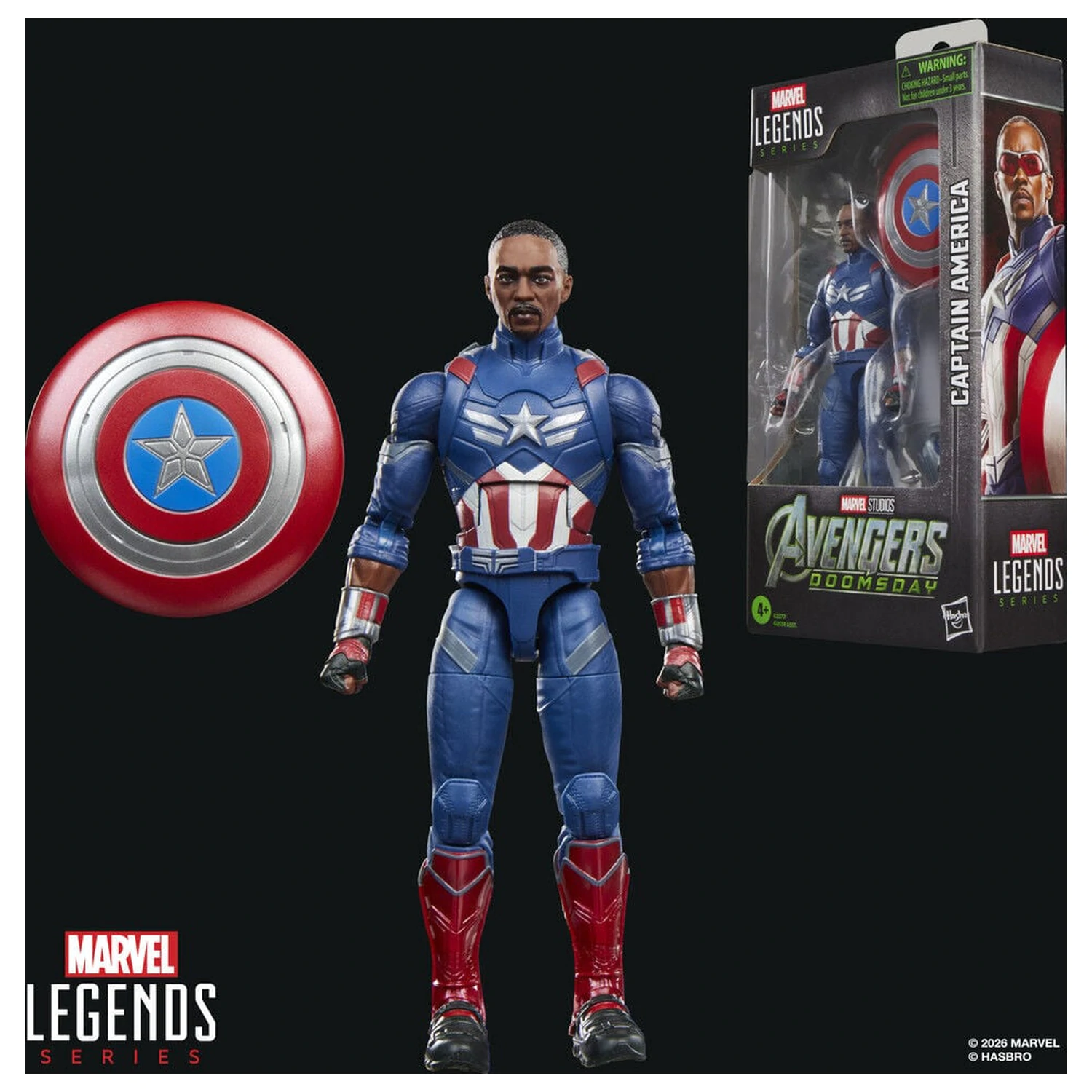 Marvel Legends Series Avengers Doomsday Captain America figure 15cm product photo