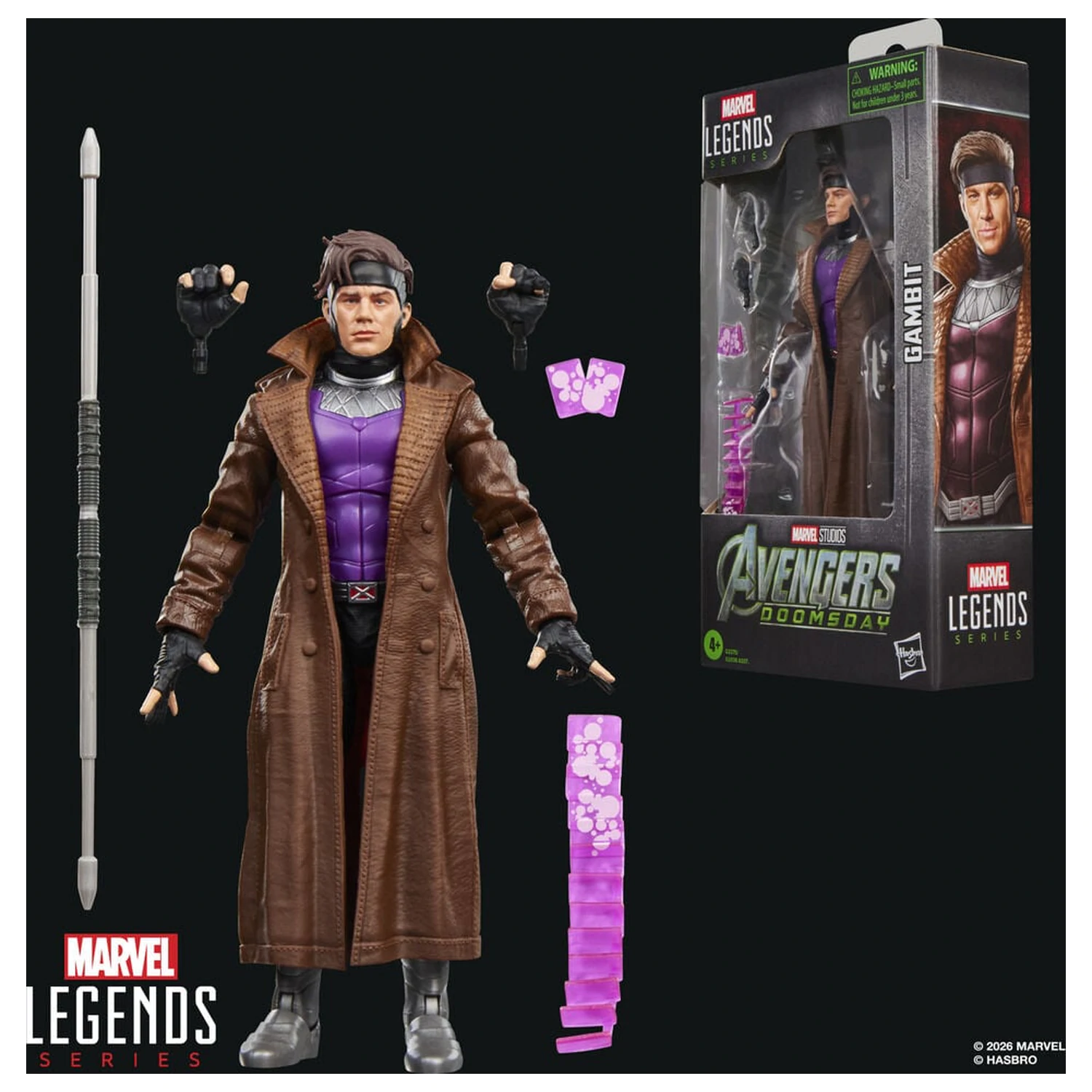 Marvel Legends Series Avengers Doomsday Gambit figure 15cm product photo