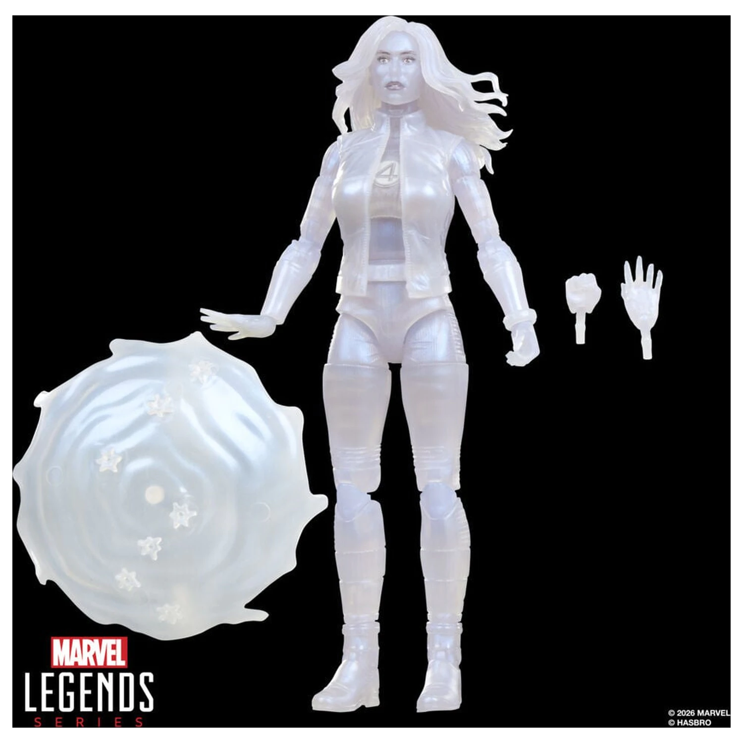 Marvel Legends Series Avengers Doomsday Invisible Woman & Human Torch pack 2 figures 15cm product photo