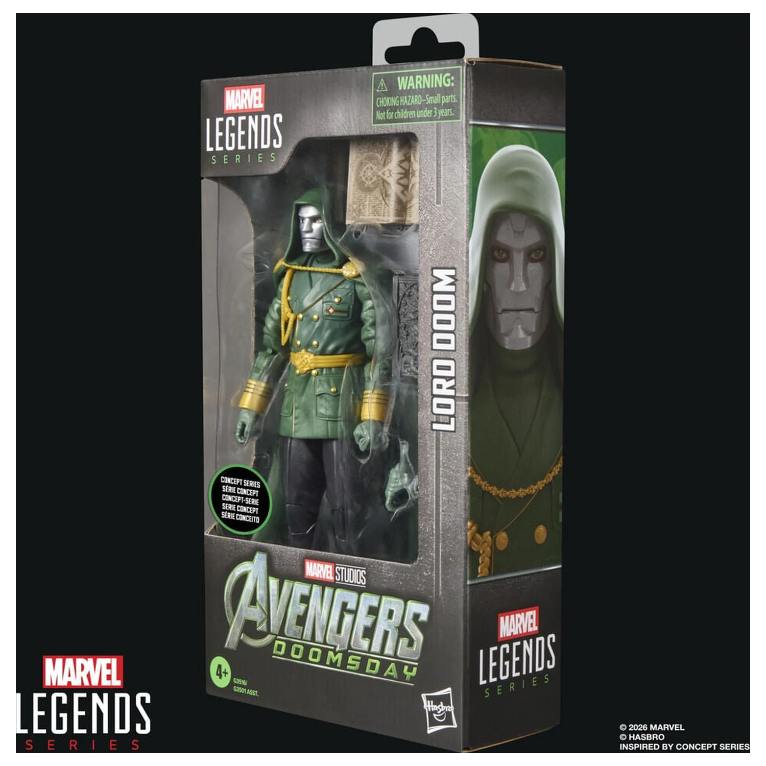 Marvel Legends Series Avengers Doomsday Lord Doom figure 15cm product photo