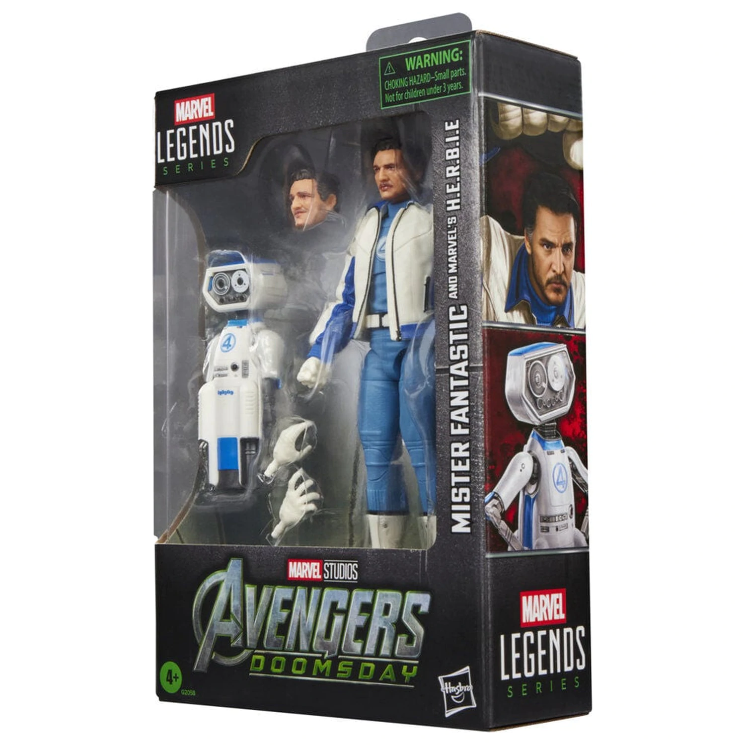 Marvel Legends Series Avengers Doomsday Mister Fantastic and Marvels H.E.R.B.I.E. figure 15cm product photo