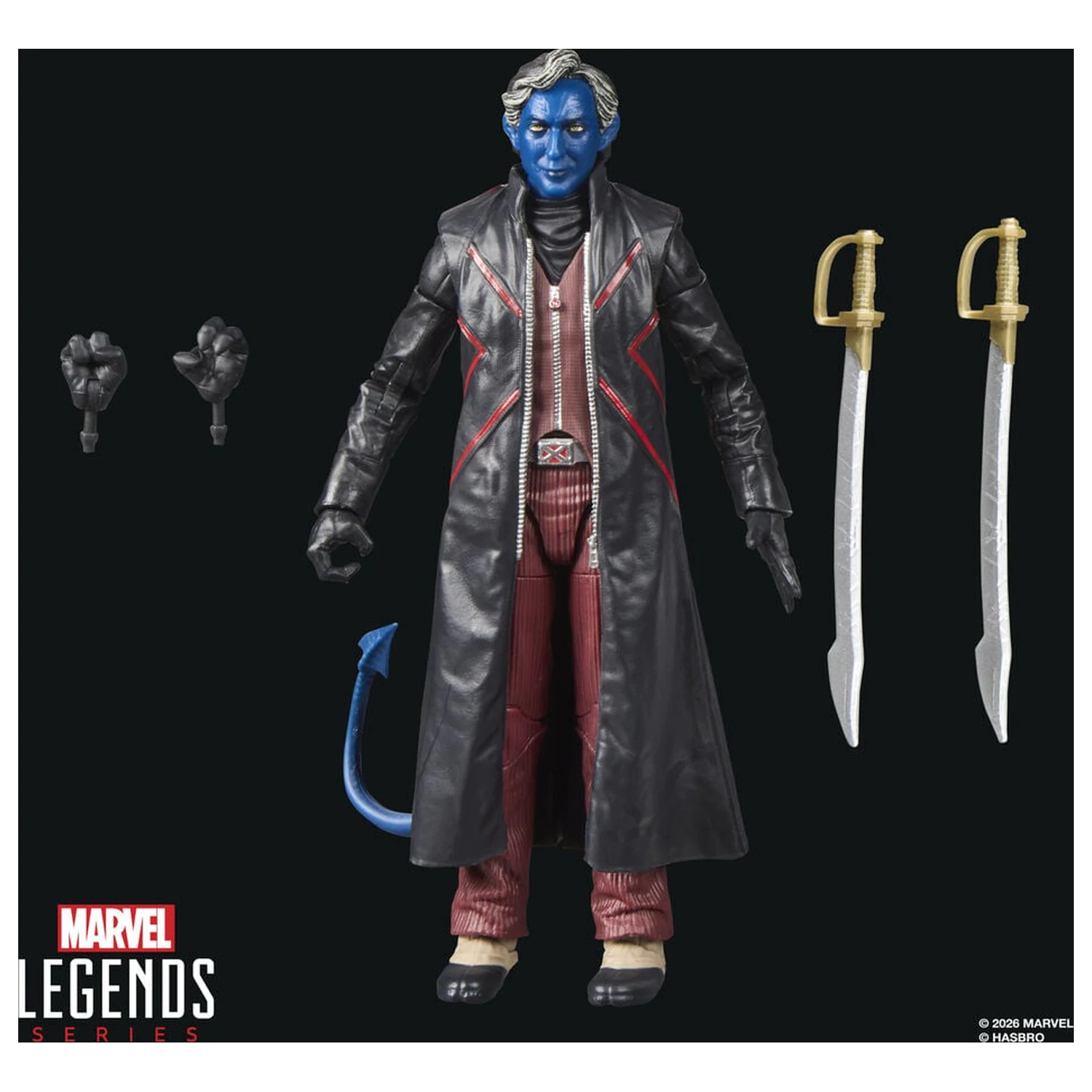 Marvel Legends Series Avengers Doomsday Nightcrawler figure 15cm product photo