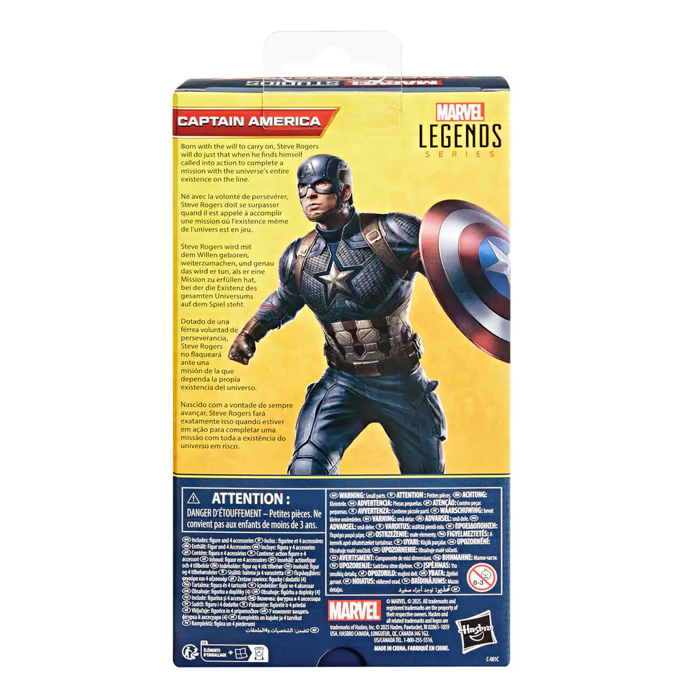 Marvel Legends Series Avengers: Endgame Captain America figure 15cm termékfotó