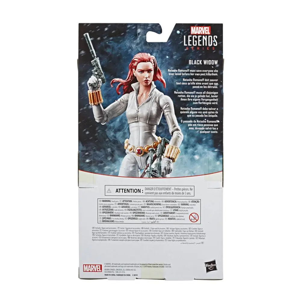 Marvel Legends Series Action Figure Black Widow White Suit Deadly Origin 15 cm product photo