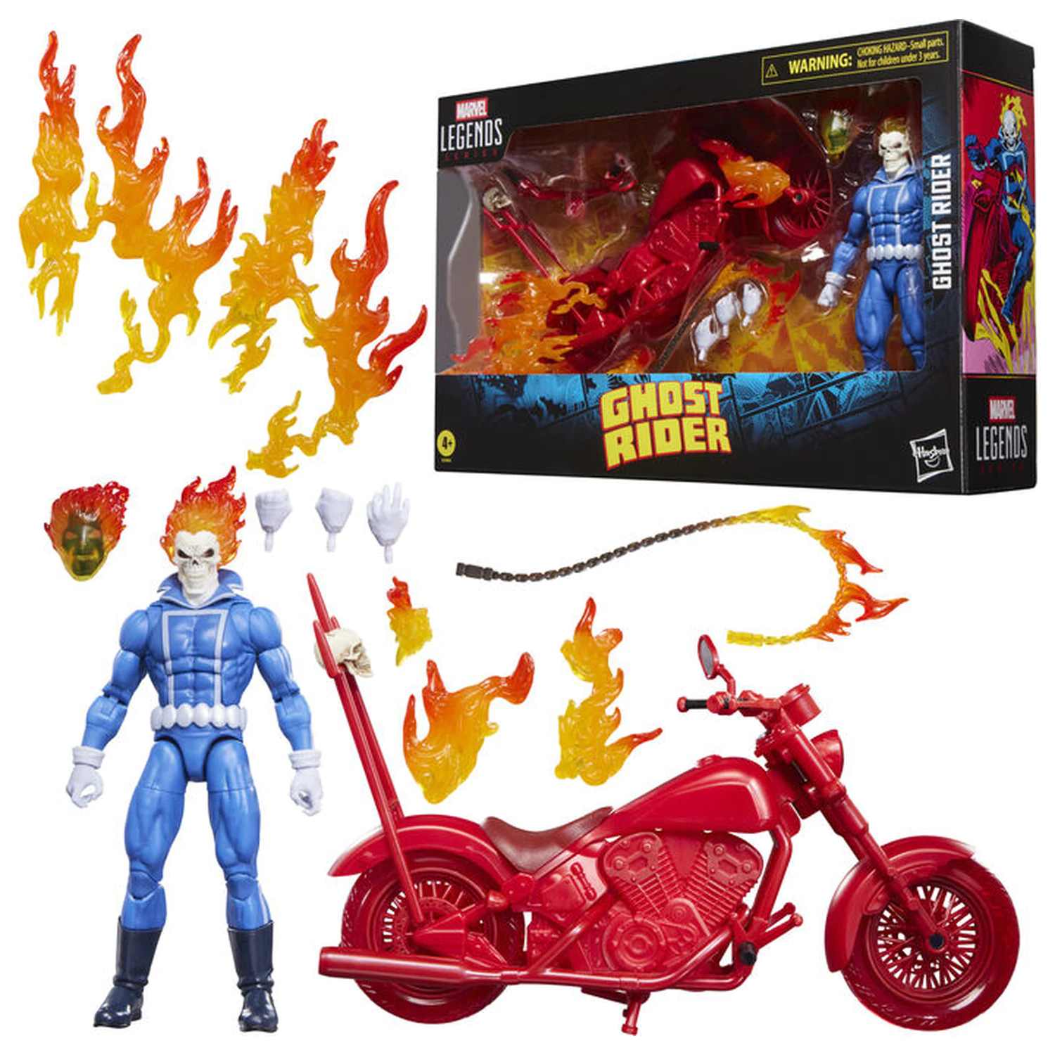 Marvel Legends Series Chost Rider Johnny Blaze figure 15cm product photo