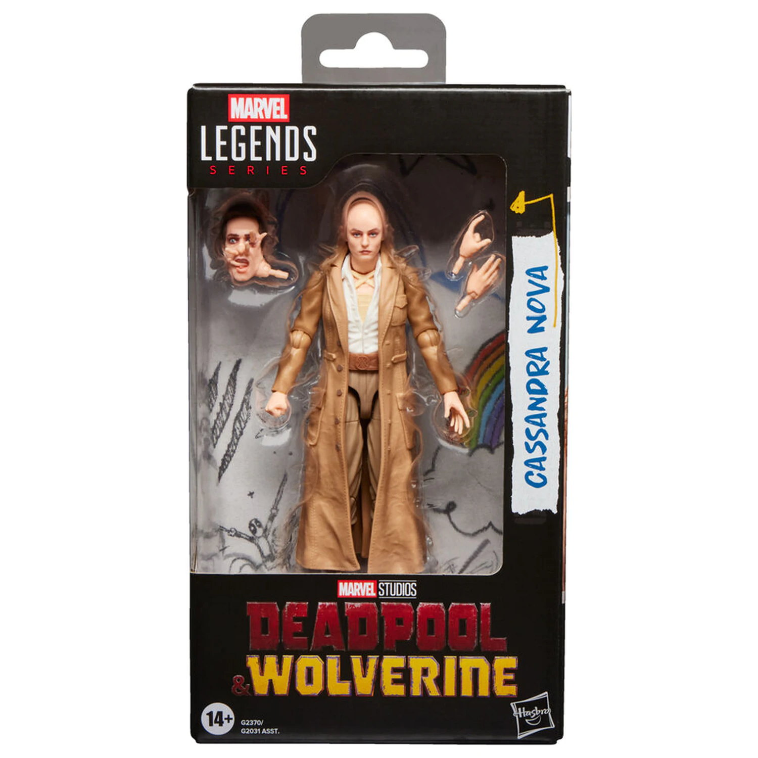 Marvel Legends Series Deadpool & Wolverine Cassandra Nova figure 15cm product photo