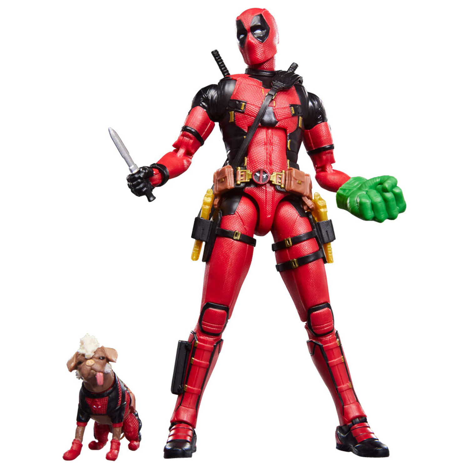 Marvel Legends Series Deadpool & Wolverine Dogpool & Deadpool figure 15cm product photo