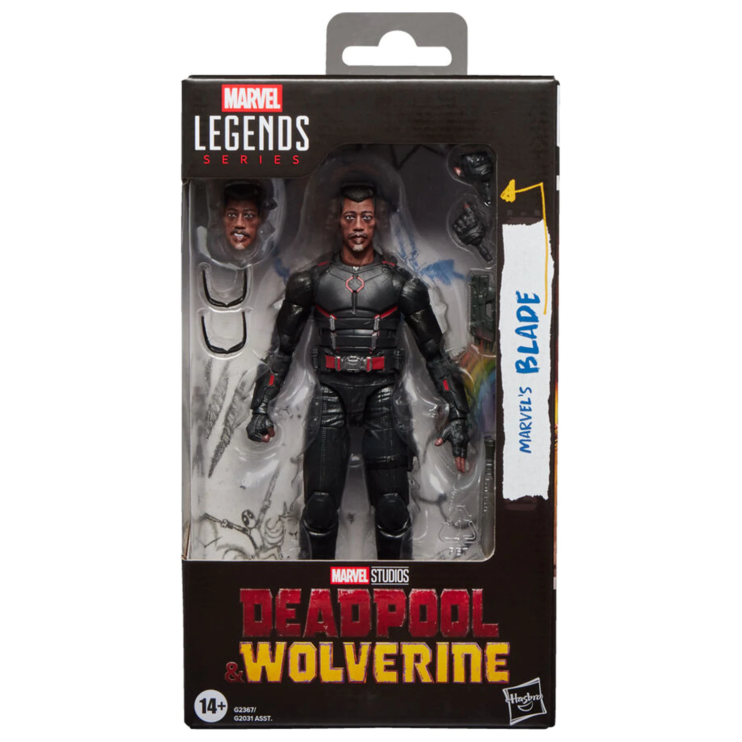 Marvel Legends Series Deadpool & Wolverine Marvel's Blade figure 15cm product photo